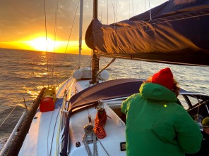 Sailing to Block Island